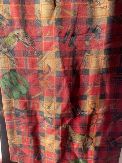 Vintage Polo Ralph Lauren country equestrian scarf