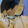 Superdry green parka mens size L Image 2