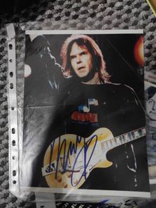 Signed poster
