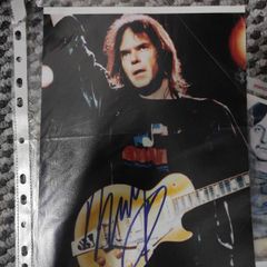 Signed poster