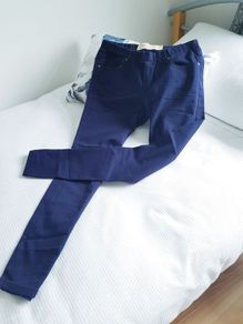 Navy Jeggings - 12R