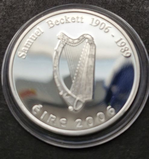 Ireland. 10 Euros (Samuel Beckett) Silver Proof 2006 coin