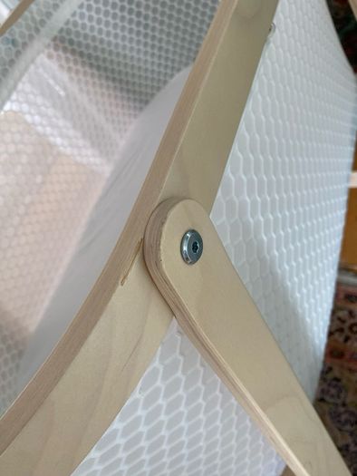 Ikea Alksvard Bassinet and mattress