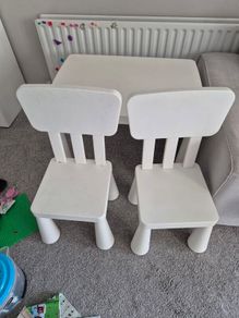 Ikea Mammut Kids Table and Chair