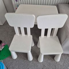 Ikea Mammut Kids Table and Chair