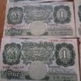 43 English One Pound Notes(40s,50s,60s) Image 7