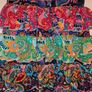 Stunning tiered multi colored floral midi skirt from Pretty Little Thing Image 2