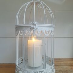 Birdcage candle holders