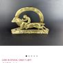 Vintage brass equestrian letter holder Image 7