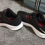nike black red runners trainers shoes Image 3