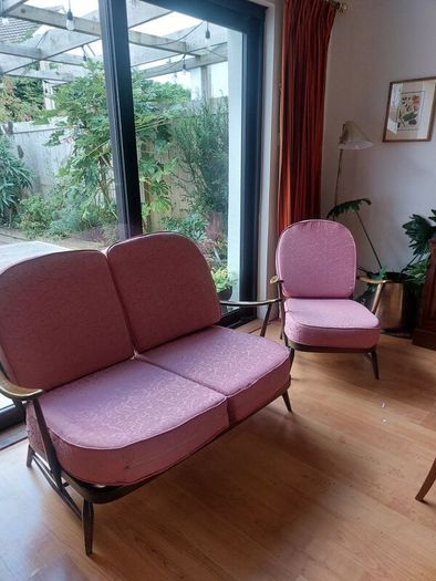 Mid century Ercol 2 seater sofa