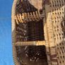 Vintage picnic basket Image 6