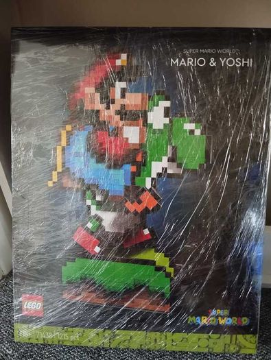 LEGO Super Mario World Mario Yoshi 71438  Sealed