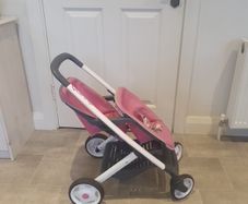 Quinny dolls double buggy