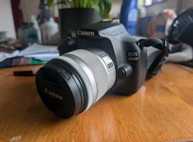 Canon EOS 1200D + 18-55mm lens