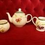 " Arthur Wood "England Tea Set (UNUSED):Tea Pot/Sugar Bowl & Milk Jug Image 3