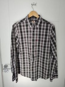 Levi's Brown Check Shirt Size Medium Regular Fit