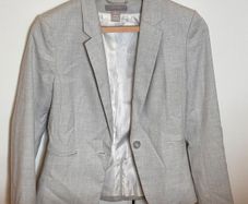 Light Grey Tailored Blazer - US 2 / Size XS-S
