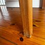 large wood coffee table Image 4
