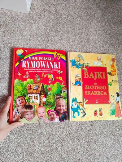 Excellent condition 2 hard cover books in Polish