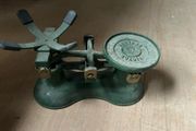 Vintage cast iron weigh scales