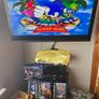 Sega Saturn w/ 3D Control Pad, Arcade Racer, Lightgun and Games Image 10