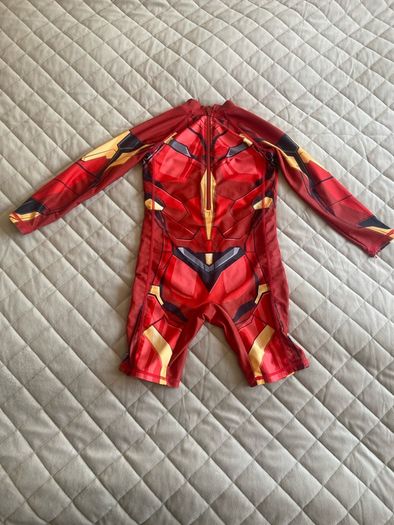 sunsafe Marvel Ironman suit age 4-5