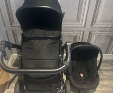 pram and car seat travel system