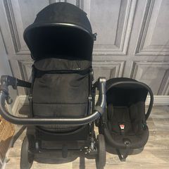 pram and car seat travel system