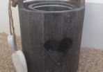 Wooden heart Lantern
