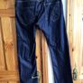 Men's Le Breve Dark blue Denim Jeans 38W L34 includes postage Image 2