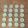 Old 1 Pound Coins x 20 Image 5