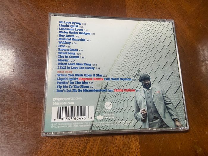 Gregory Porter Liquid Spirit CD Special Edition