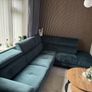 5+ Seater Corner Sofa Fabric Category Teal Image 3