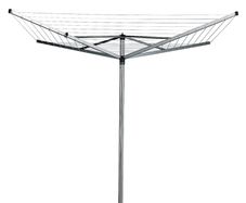 Brabantia Silver effect Rotary airer clothes line