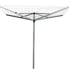 Brabantia Silver effect Rotary airer clothes line