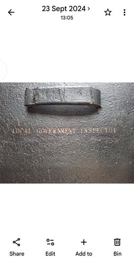 Genuine Crown Stamped dispatch box