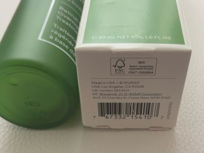 Murad Resurgence Retinal ReSculpt Overnight Treatment 30ml