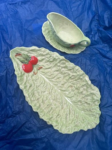 Salad Plate & Jug - Carlton ware