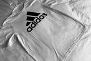 White Adidas TShirt Top L