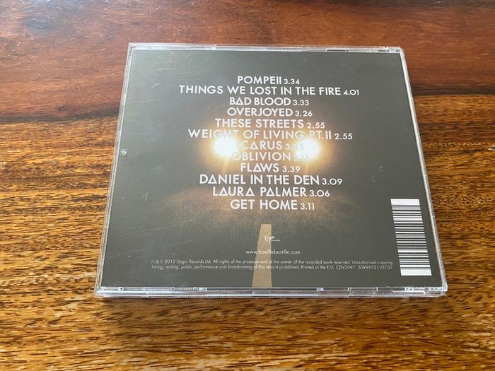 Bastille Bad Blood CD