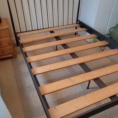 Beautiful Very Solid Modern Metal European Double Bed Frame - Can Deliver