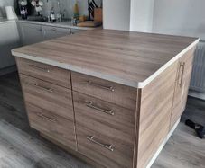 Custom Made Kitchen Island - Large, Heavy Duty