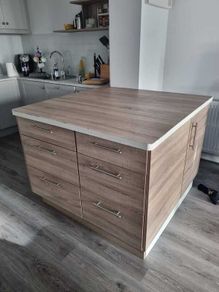 Custom Made Kitchen Island - Large, Heavy Duty