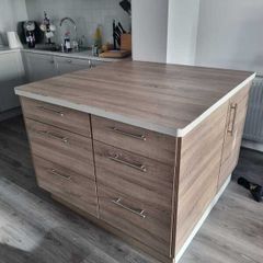 Custom Made Kitchen Island - Large, Heavy Duty