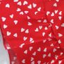 SHEIN red love hearts shorts and bralet co-ord Sz s (Fit 8UK) Image 2