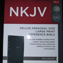 Holy Bible Deluxe Personal Size Reference brand new on3n3ss nkjv