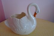Donegal China swan. Ornament,Collectors item, Vintage china,Parian china