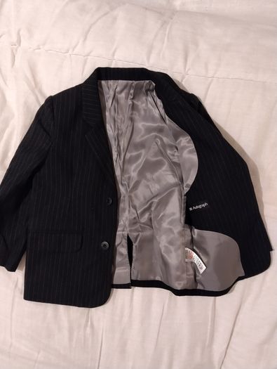 Marks & Spencer Autograph Pinstripe Smart Blazer Suit Jacket, Kids