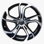 18" Vw GTI TCR type black Alloys Seat Audi Skoda Vw 5x112 Image 3